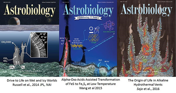 Astrobiology covers