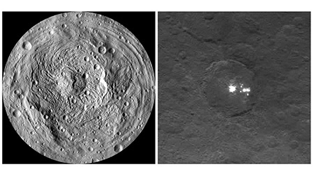 Images of Vesta and Ceres