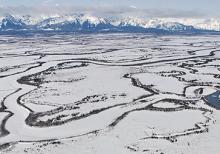 Image of Frozen Alaskan surface