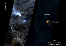 Artificial intelligence onboard NASA's Earth Observing 1 (EO-1) spacecraft assisted in imaging an eruption at Erta'Ale volcano, Ethiopia