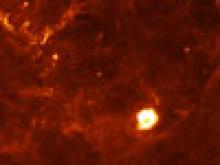 Image of Infrared Echoes Give NASA's Spitzer a Supernova Flashback