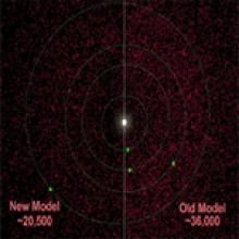 Image of NASA Space Telescope Finds Fewer Asteroids Near Earth