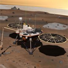 Image of NASA Mars Lander Receives Award From Magazine