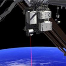 Image of NASA's OPALS to Beam Data From Space Via Laser