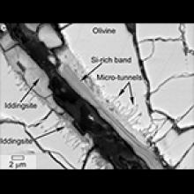 Image of NASA Scientists Find Evidence of Water in Meteorite, Reviving Debate Over Life on Mars
