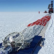Image of SPIDER Experiment Touches Down in Antarctica