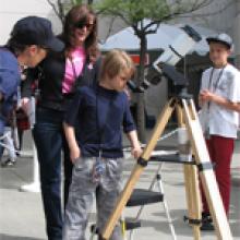 Image of Science and Technology Showcase at JPL's Open House