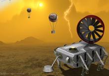 Jonathan Sauder's AREE rover had a fully mechanical computer and logic system, allowing it to function in the harsh Venusian landscape.