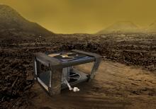Artist's concept of JPL's AREE rover