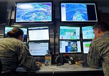 Military weather forecasters